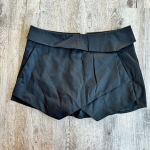 Babaton Black Foldover Skort - Size 0
